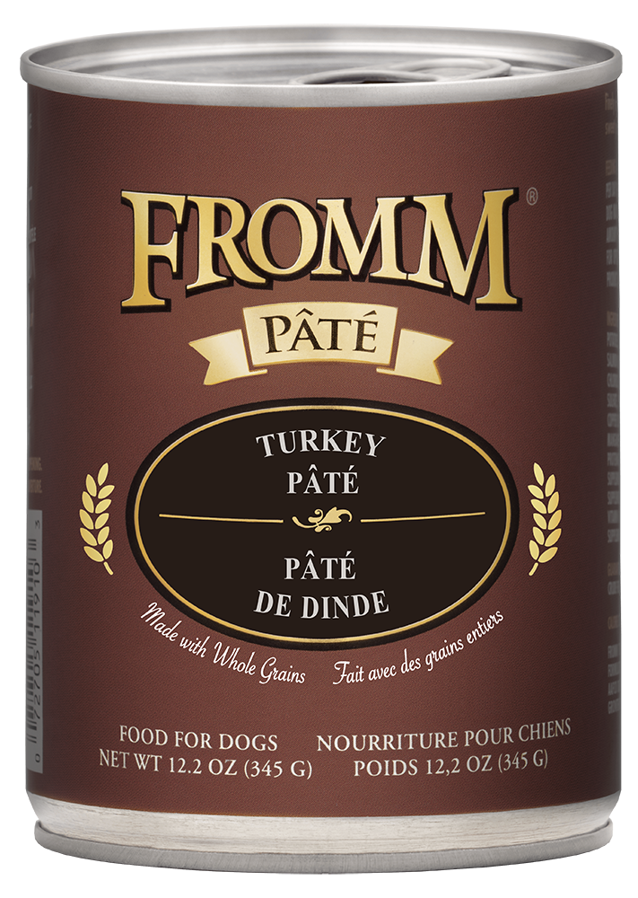 Fromm Family Turkey Pâté Canned Dog Food - 12.2 oz Cans