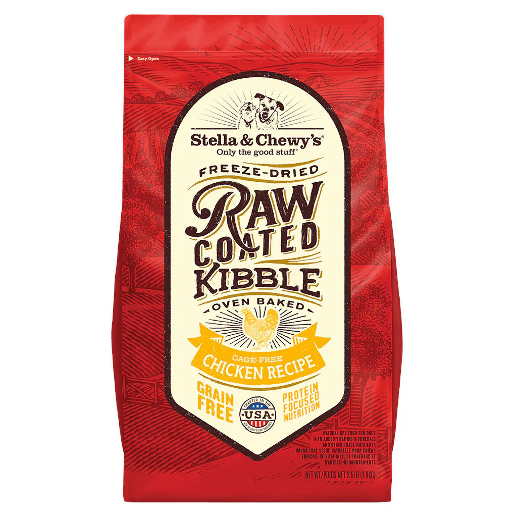 Stella and Chewy's Raw Coated Chicken Kibble