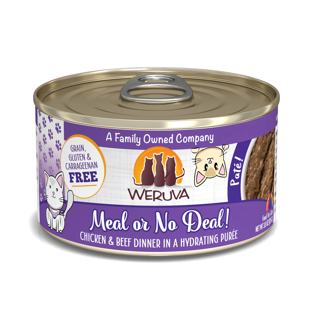 Weruva Meal or No Deal! Canned Cat Pate 3oz