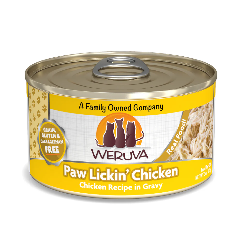 Weruva Classic Cat Paw Lickin' Chicken Canned Food 5.5oz