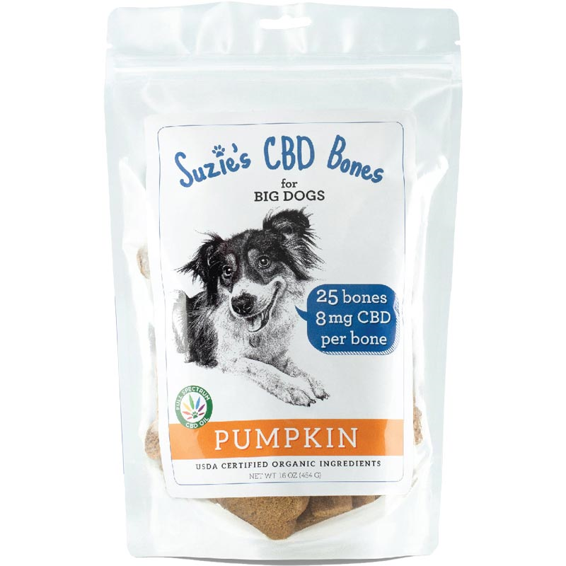 Suzie's CBD Bones || Big Dogs Pumpkin Recipe