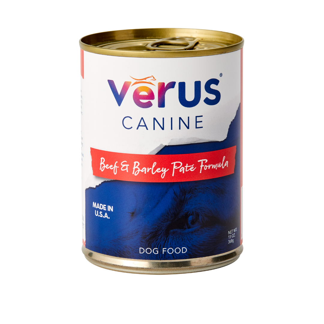 VēRUS Canned Beef & Barley Pate Formula 13oz