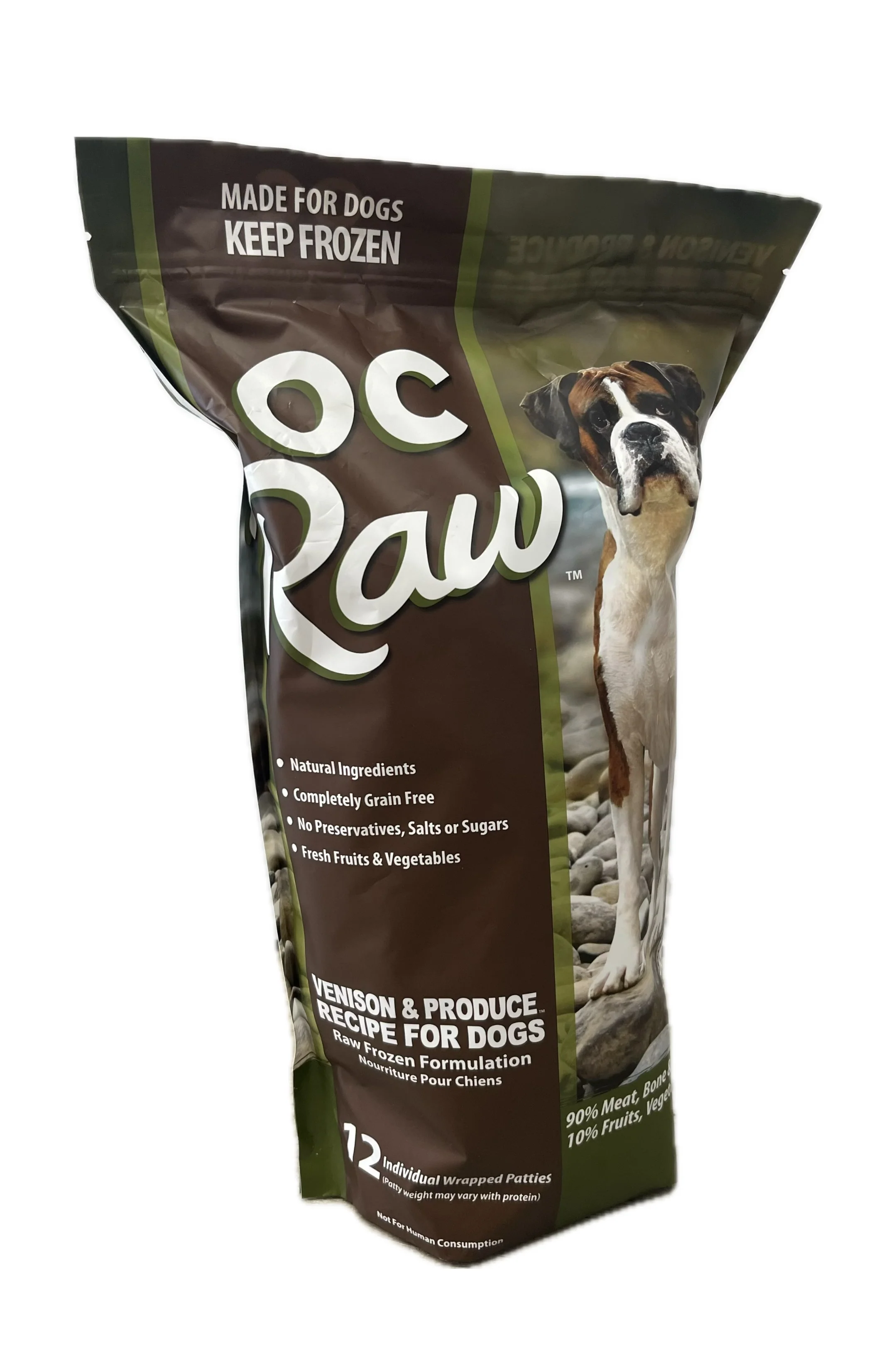 OC Raw Frozen Foods - Venison & Produce Recipe (6lb)