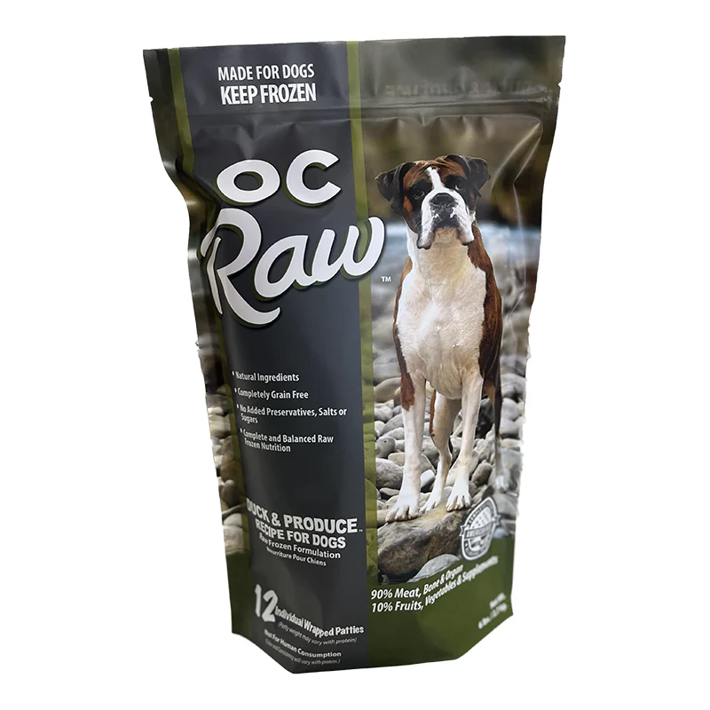 OC Raw Frozen Foods - Duck & Produce Recipe