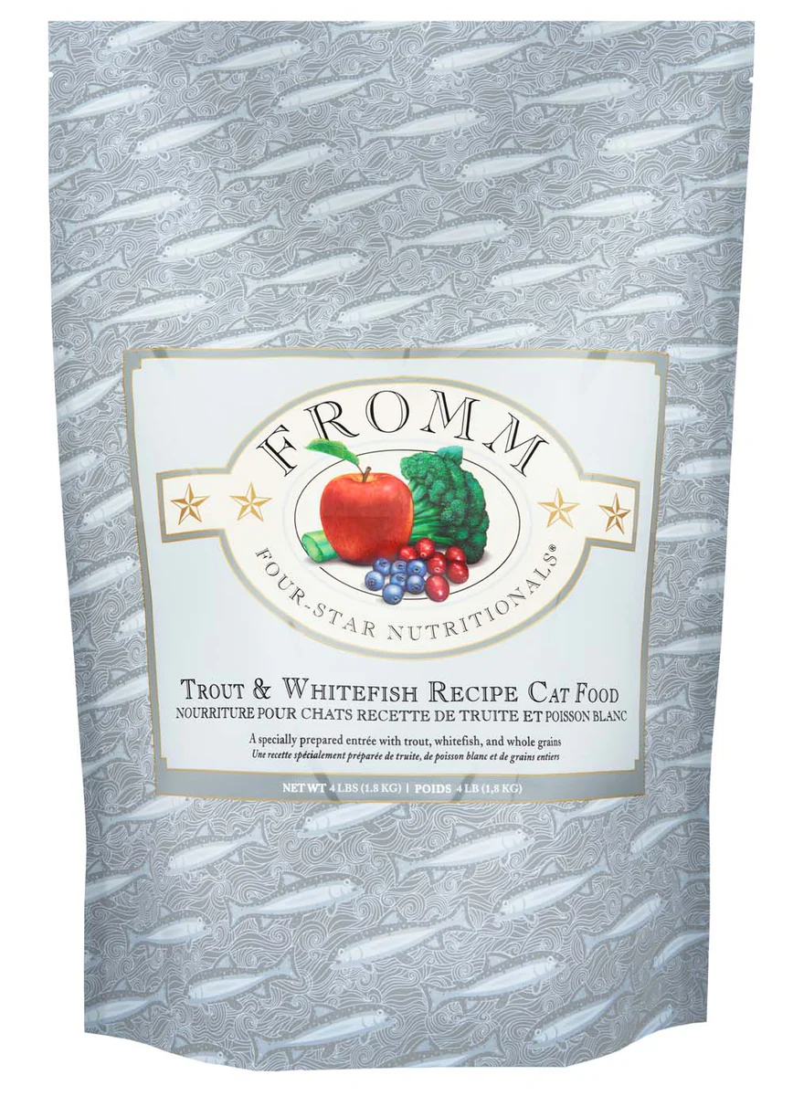 Fromm Four Star Cat Foods || Trout & Whitefish Recipe