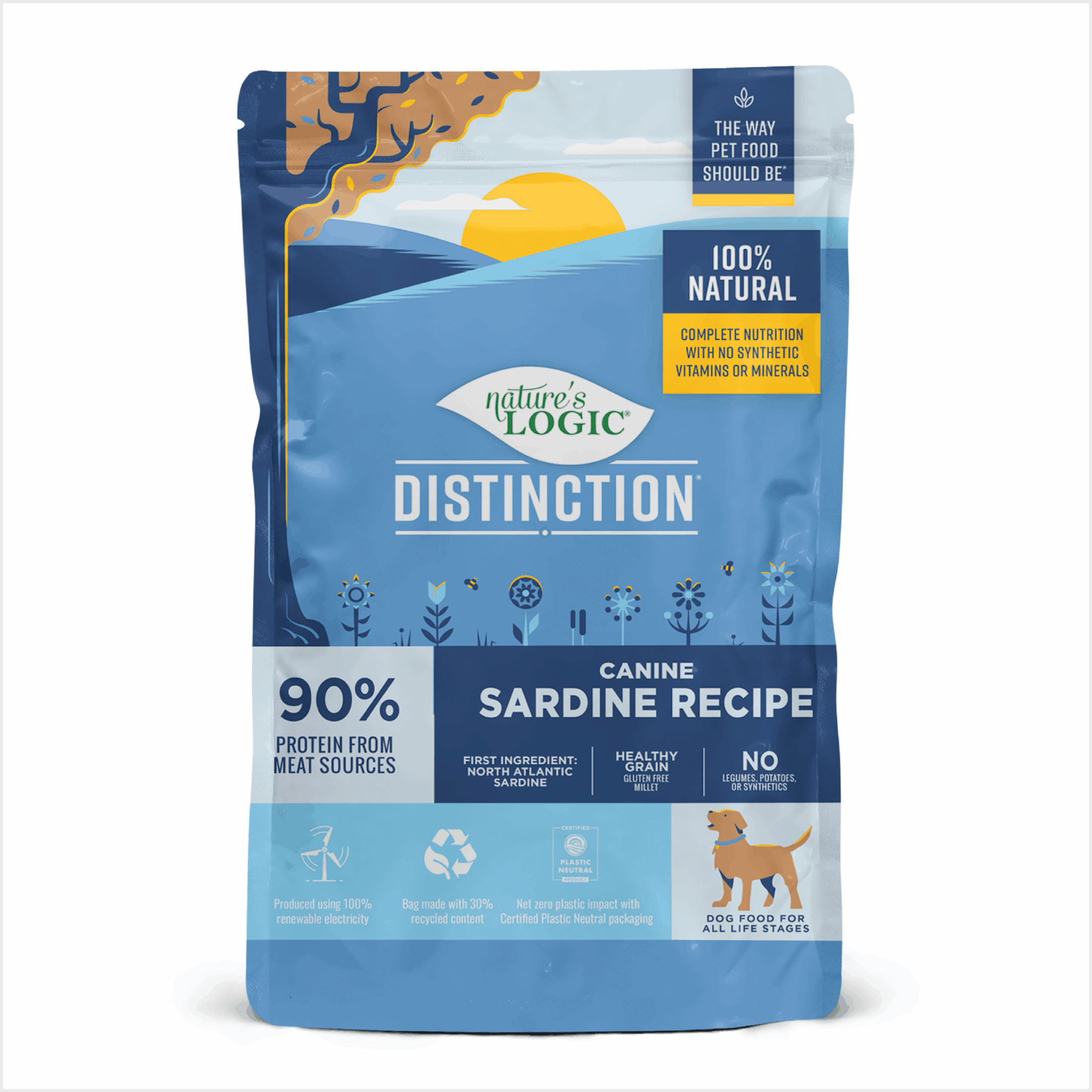 Nature's Logic Distinction Canine Sardine Recipe Dry Kibble