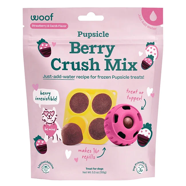 WOOF Pupsicle Mix || Berry Crush Recipe