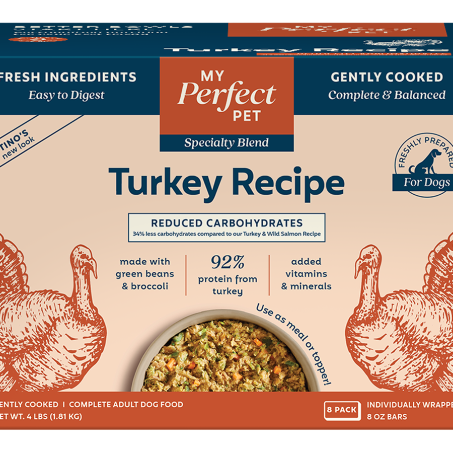 My Perfect Pet Gently Cooked || Turkey (Reduced Carb) Formula 4lb