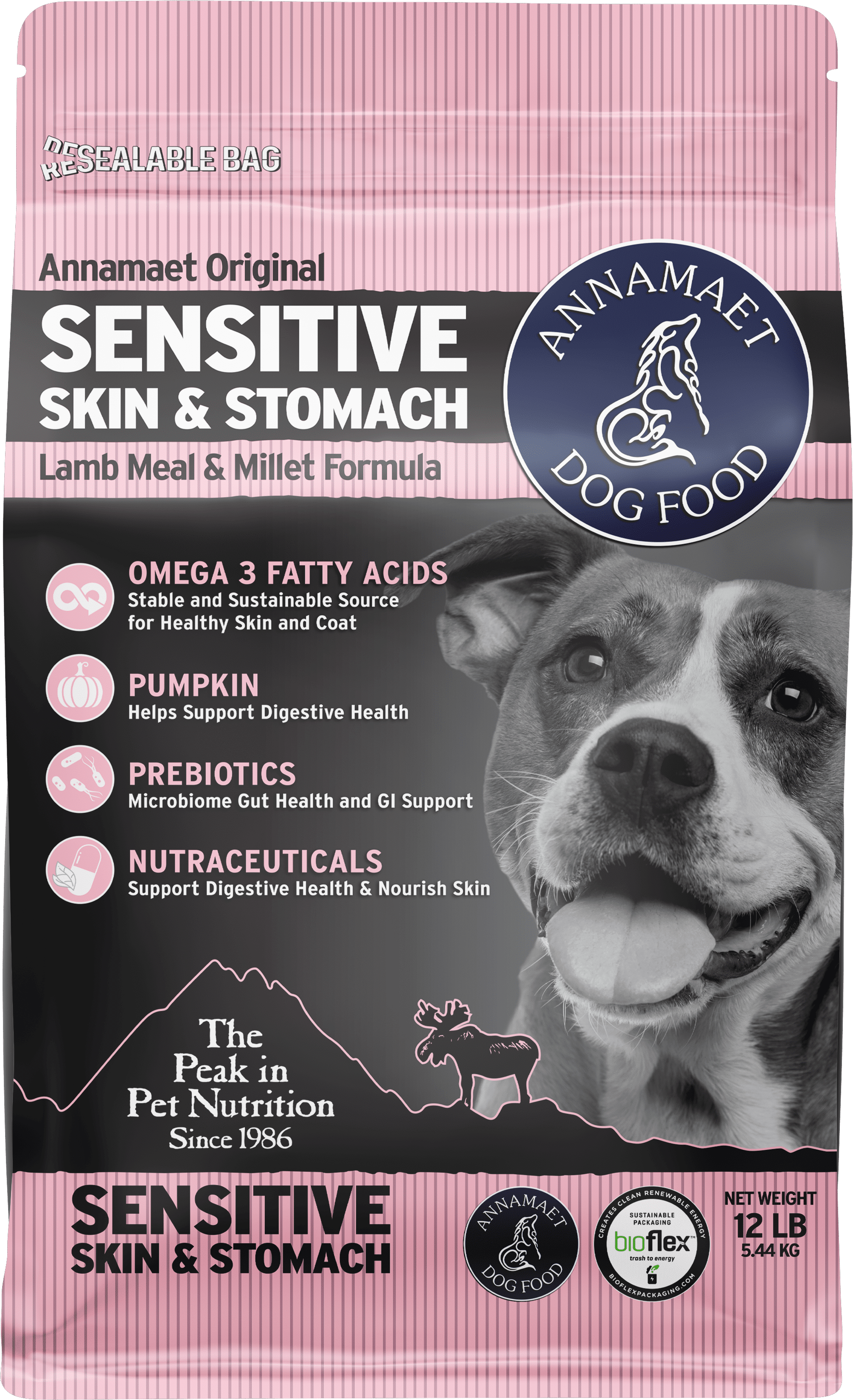 Annamaet Petfoods - Sensitive Skin & Stomach Dry Dog Food