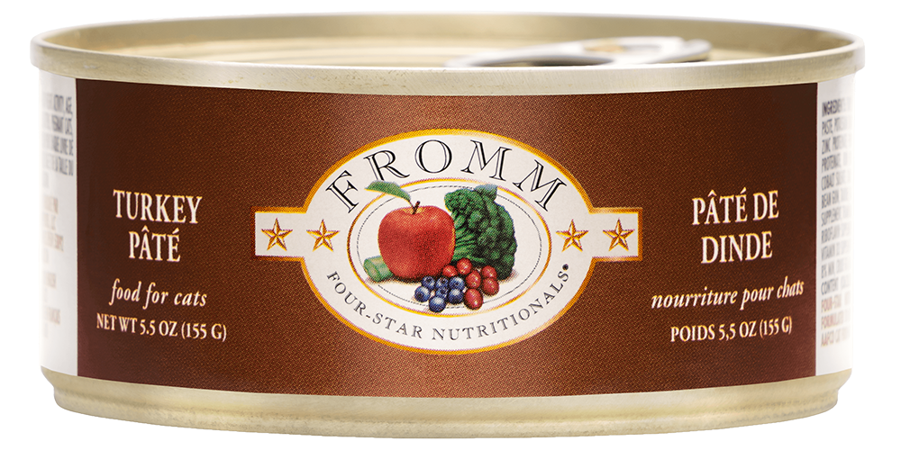 Fromm Family Turkey Pâté Canned Cat Food - 5.5 oz Cans