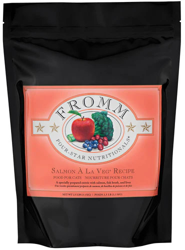 Fromm Four Star Cat Foods || Salmon A La Veg Recipe
