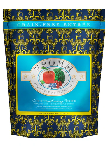 Fromm Four Star Cat Foods || Chicken Au Frommage Recipe