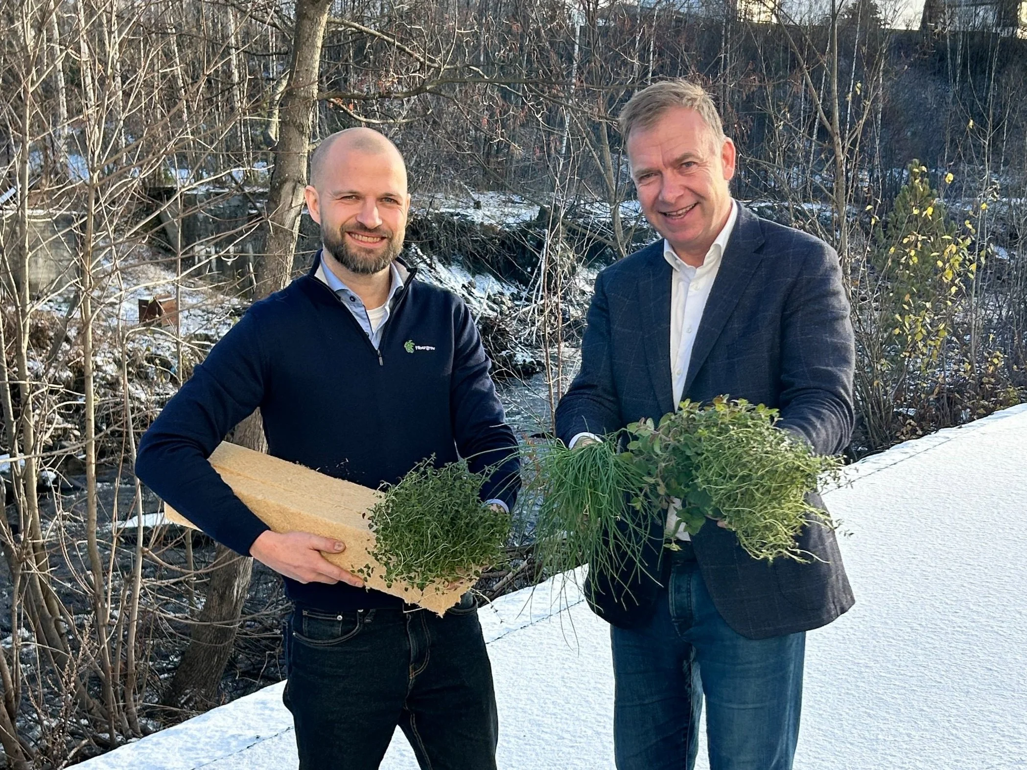 Hunton får millionstøtte til utvikling av Fibergrow