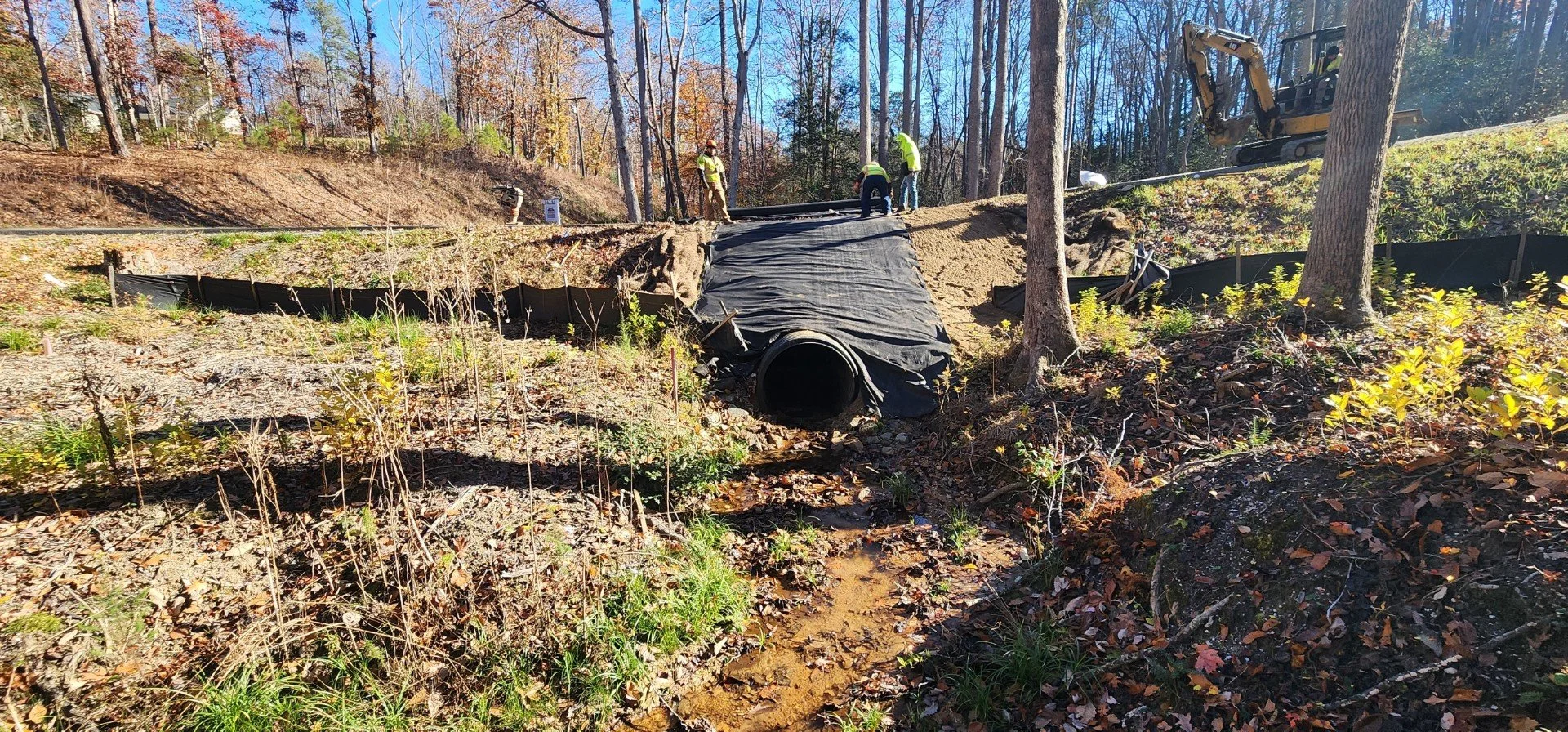 Driveway &amp; Pipe Washouts: How Our Crew Stops Erosion With Proper Excavation and Rip-Rap Installation