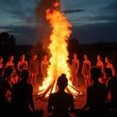 🔥 Wild Wisdom Sacred Fire Circle