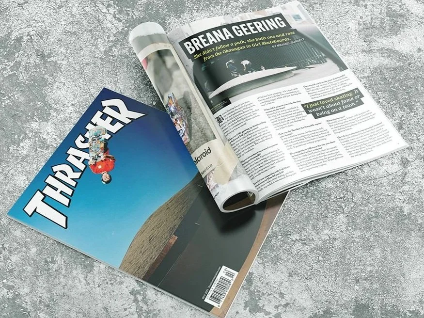 Thrasher Magazine Layout