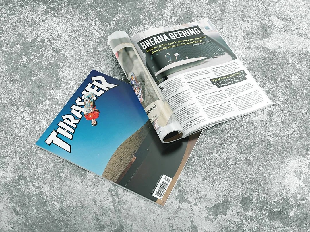Thrasher Magazine Layout