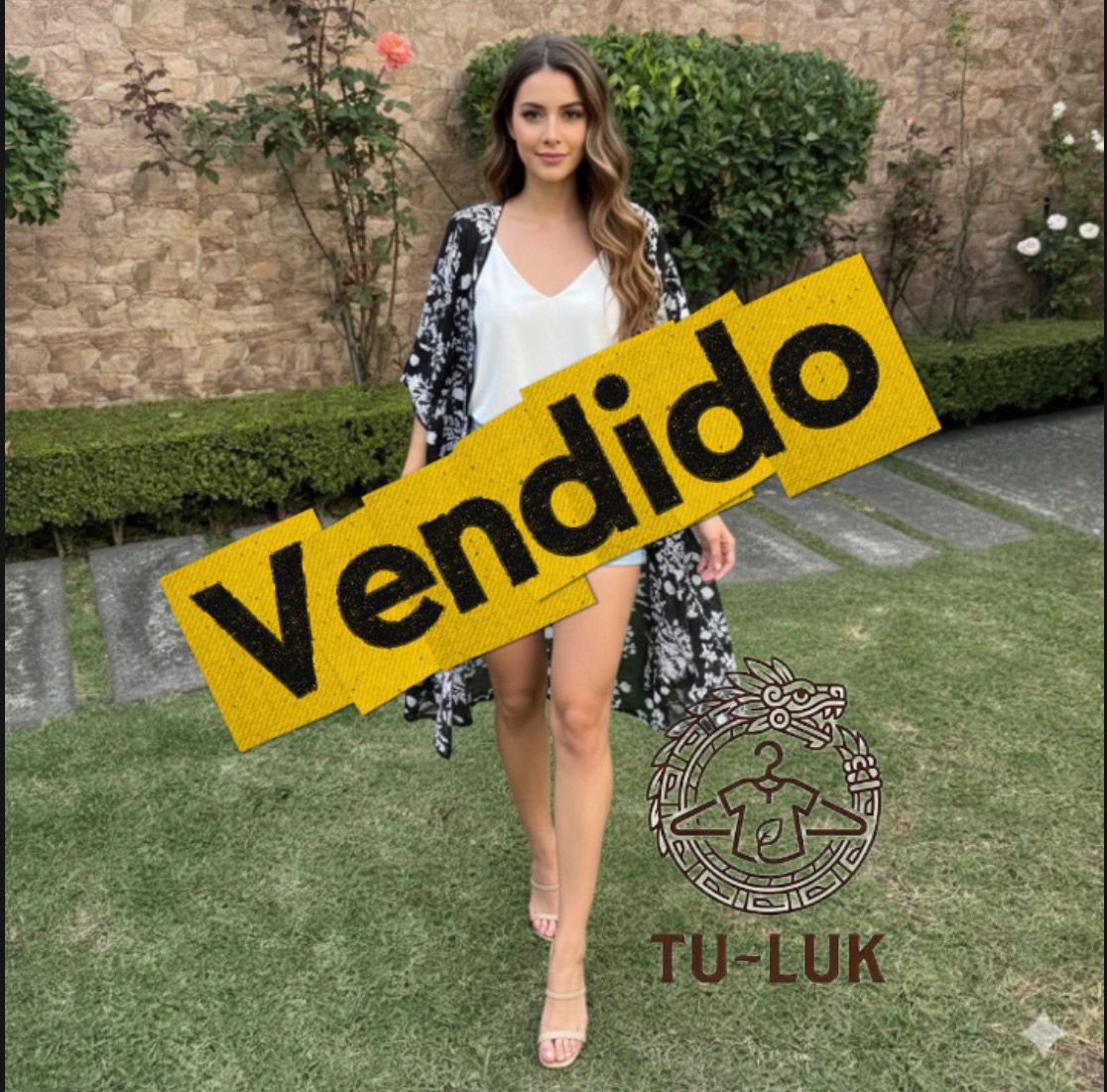 Calvin Klein Talla 12 Kimono/Cárdigan Largo de Gasa