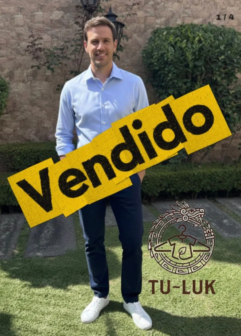 HUGO BOSS Talla 17 34/35 Camisa de Vestir en Azul Celeste