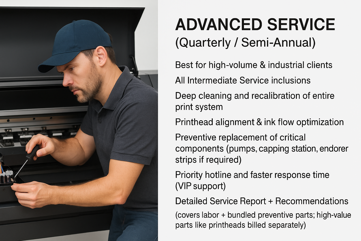 Advanced Serviced (Semi-Annually)