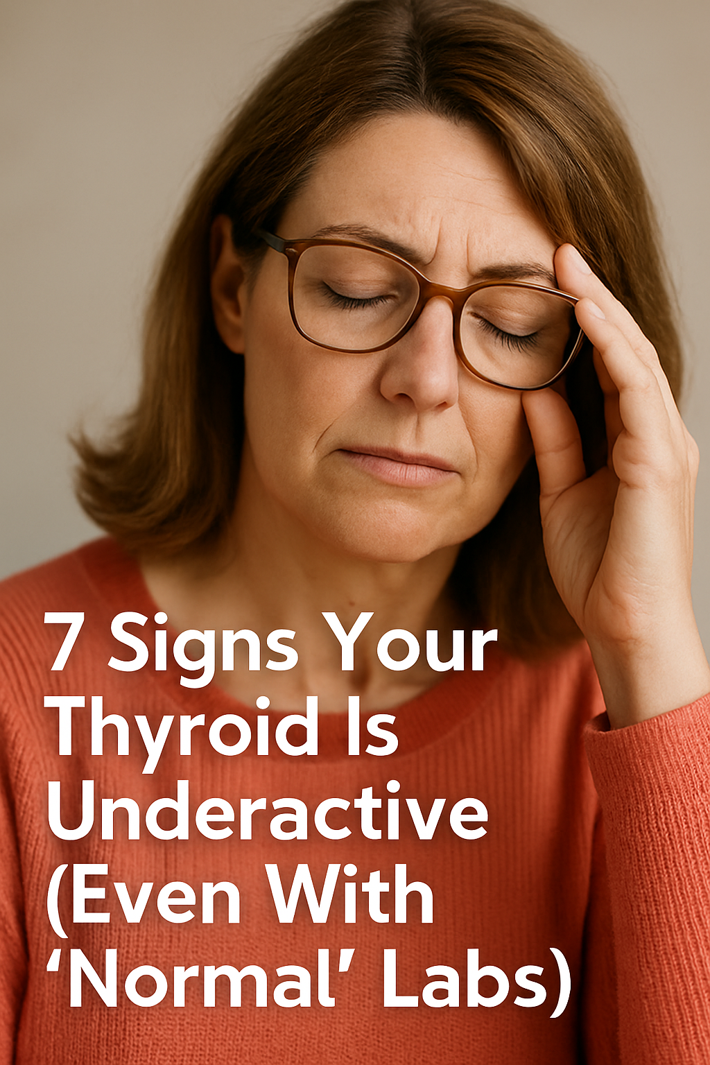 7 Signs Your Thyroid Is Working Against You (Even If TSH Looks Normal)