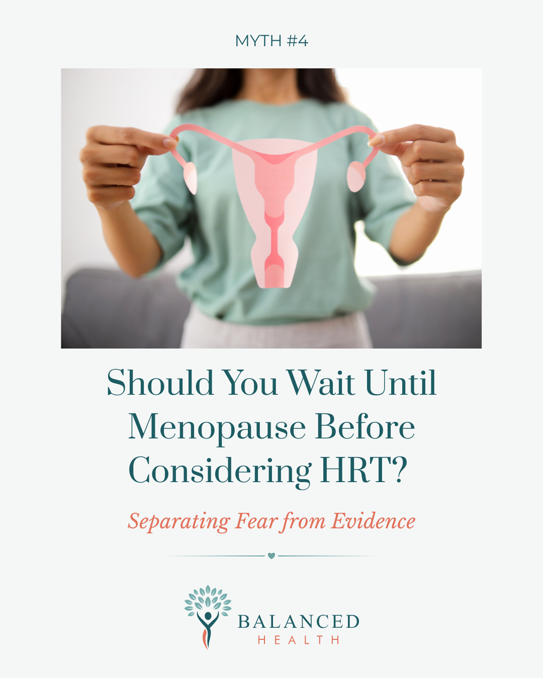 Hormone Myth #4: “You Should Wait Until Menopause Before Considering HRT”
