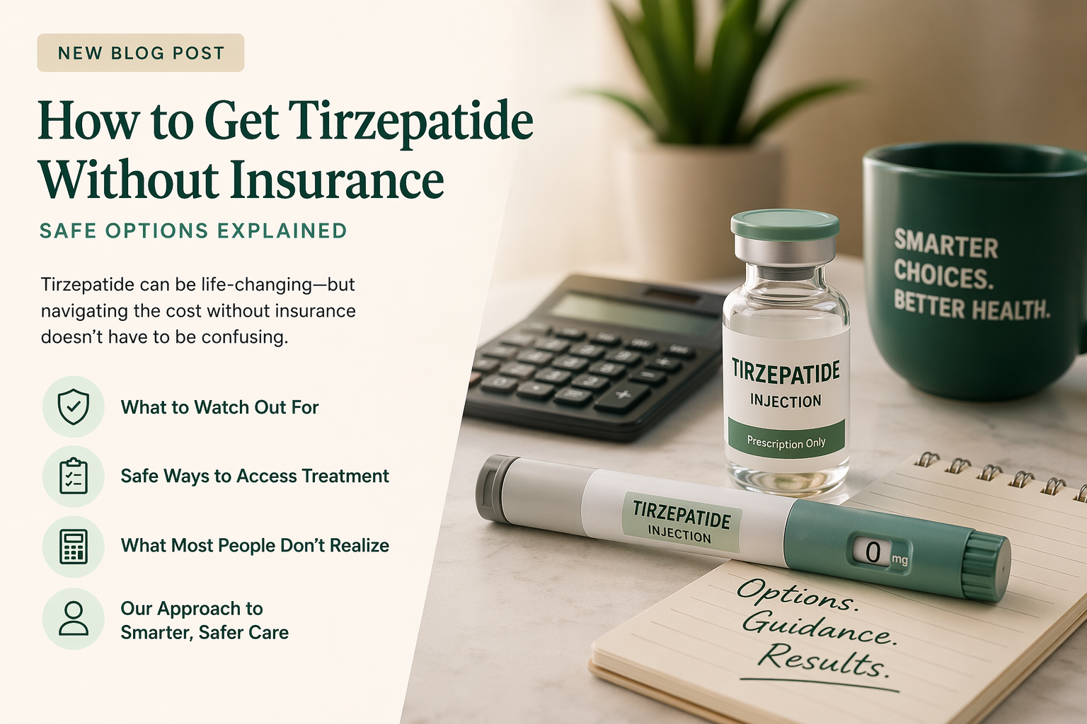 How to Get Tirzepatide Without Insurance (Safe Options Explained)