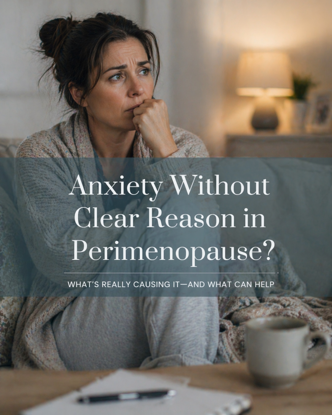 Why You Feel Anxious in Perimenopause (Even When Nothing Is Wrong)