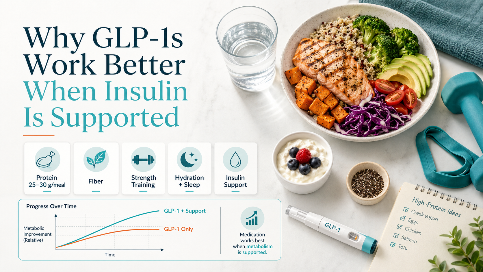 Why GLP-1s Work Better When Insulin Is Supported