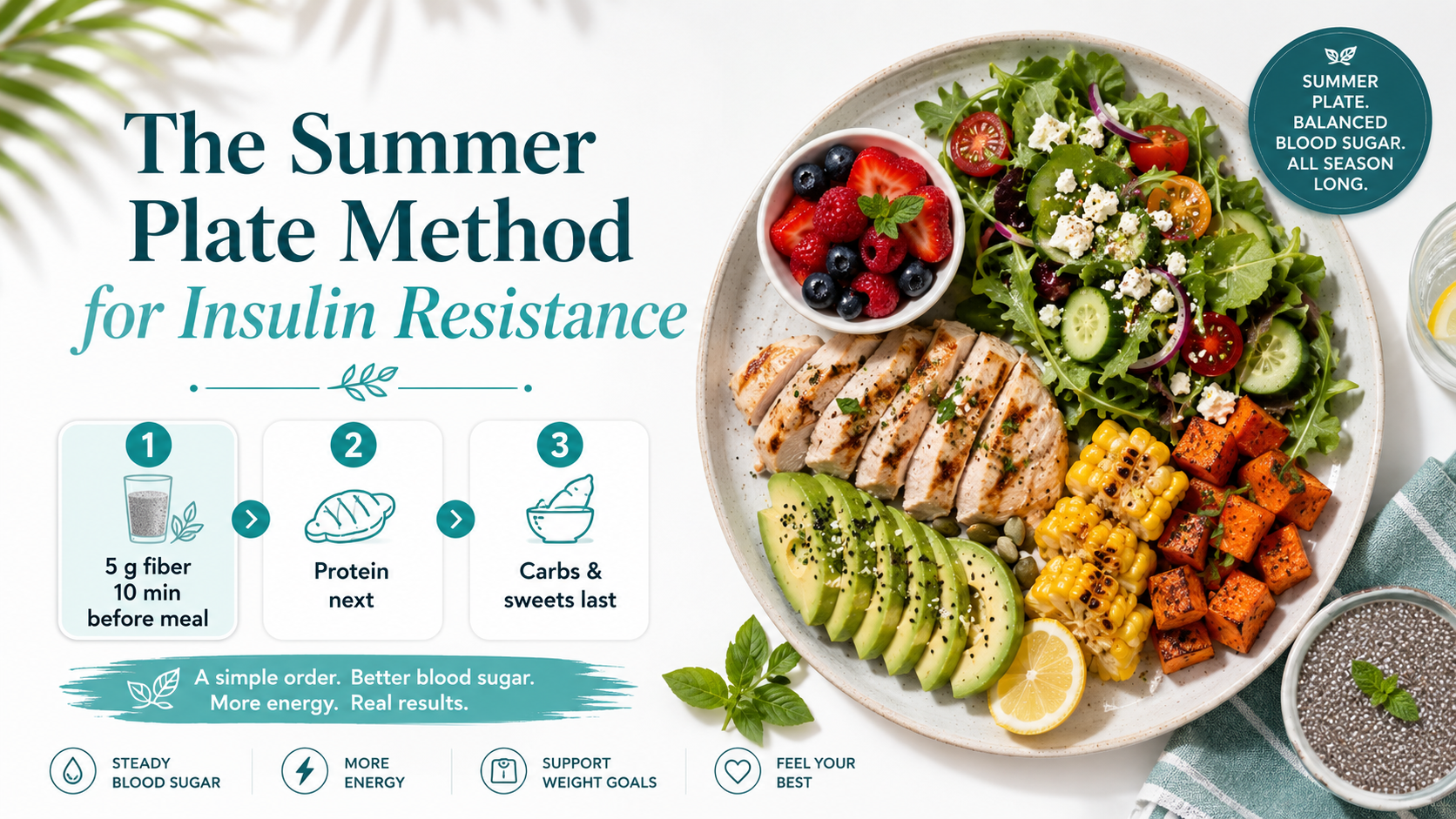 The Summer Plate Method for Insulin Resistance