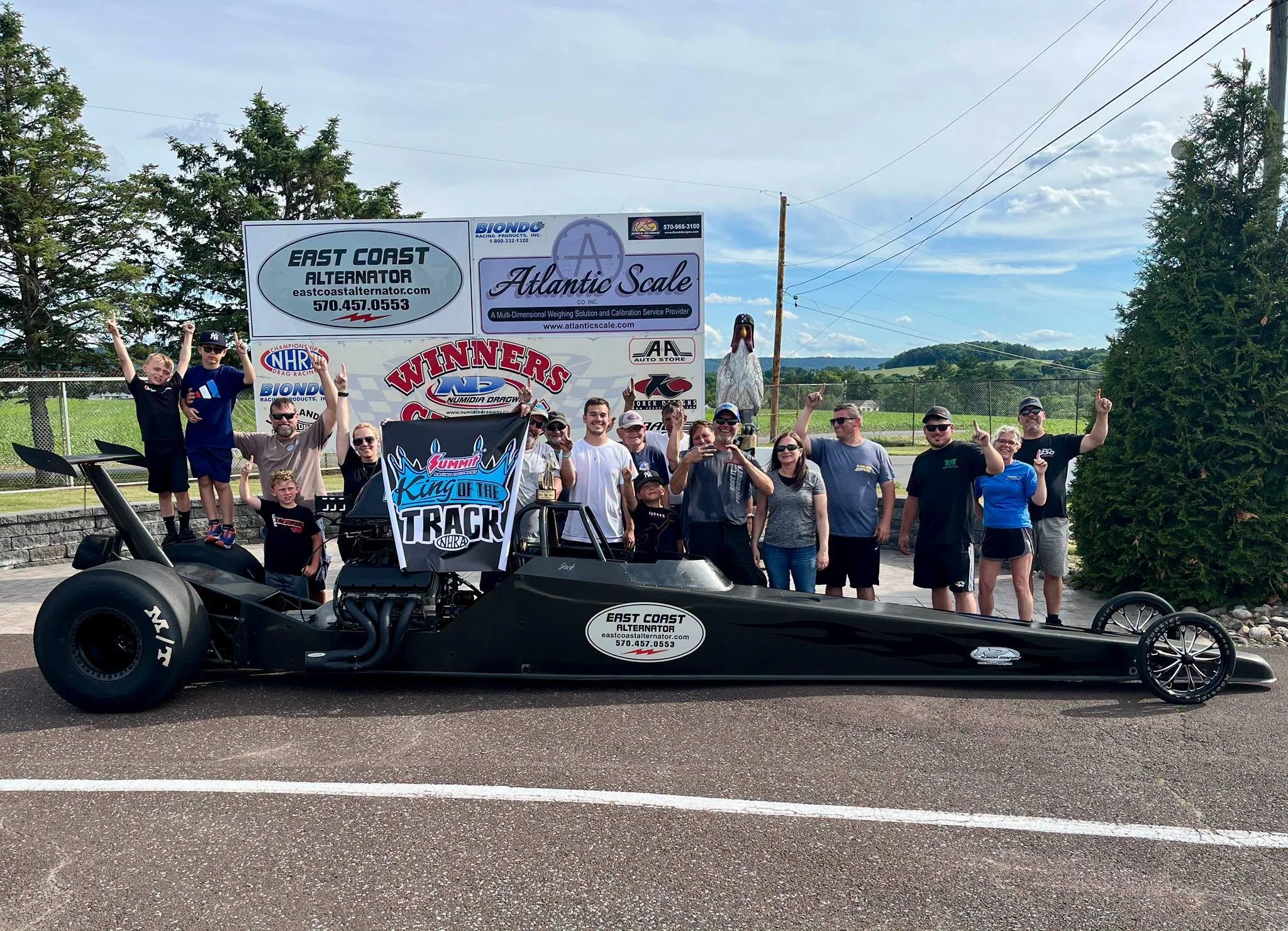 Ostrowski Crowned King of the Track During Wally Weekend at Numidia Dragway