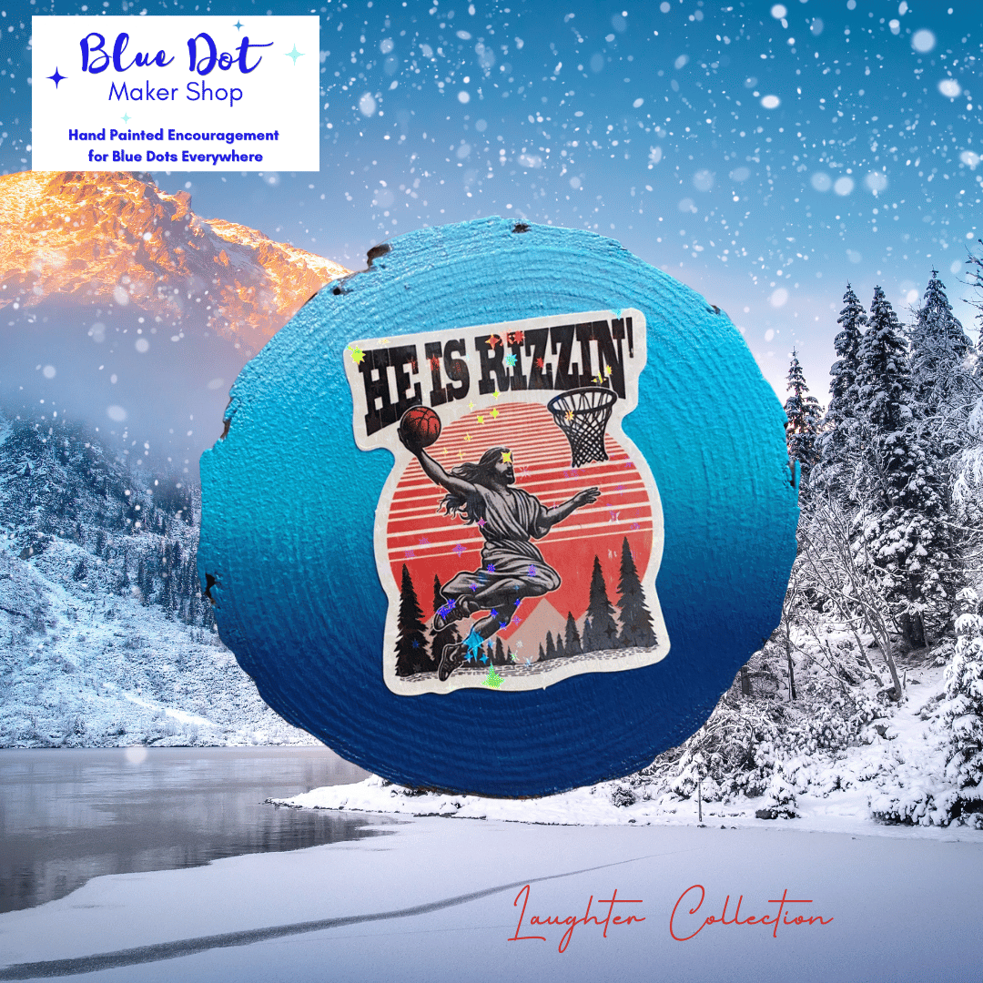 Laughter - Jesus, He is Rizzin'/ Blue Coaster