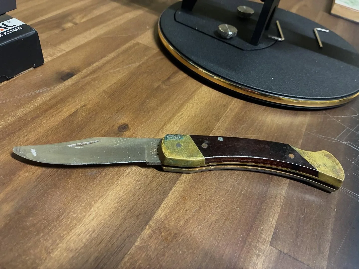 Another of the father in laws but needed a tip reprofile.  Swipe for the results.