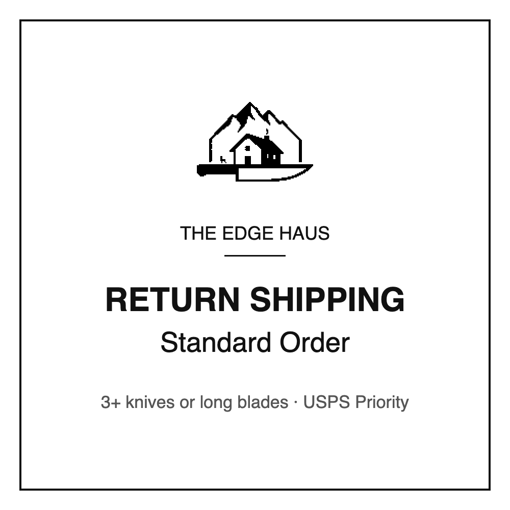 Mail-In Return Shipping: Standard Order