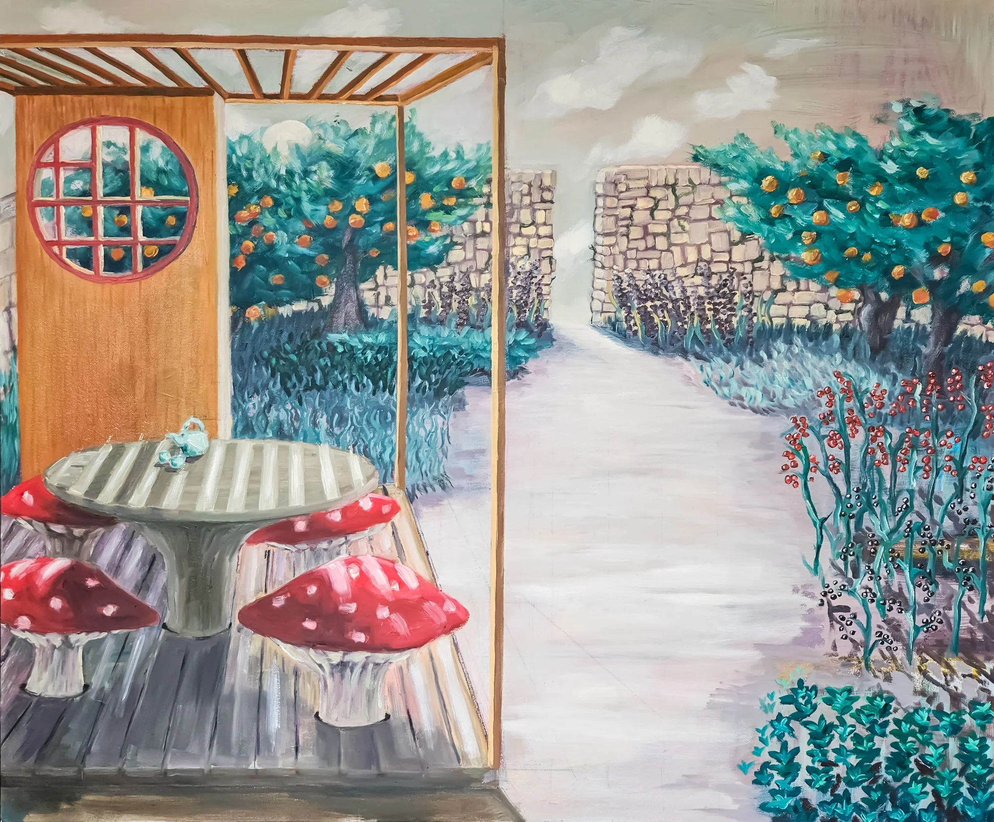 Herb Garden 30x36