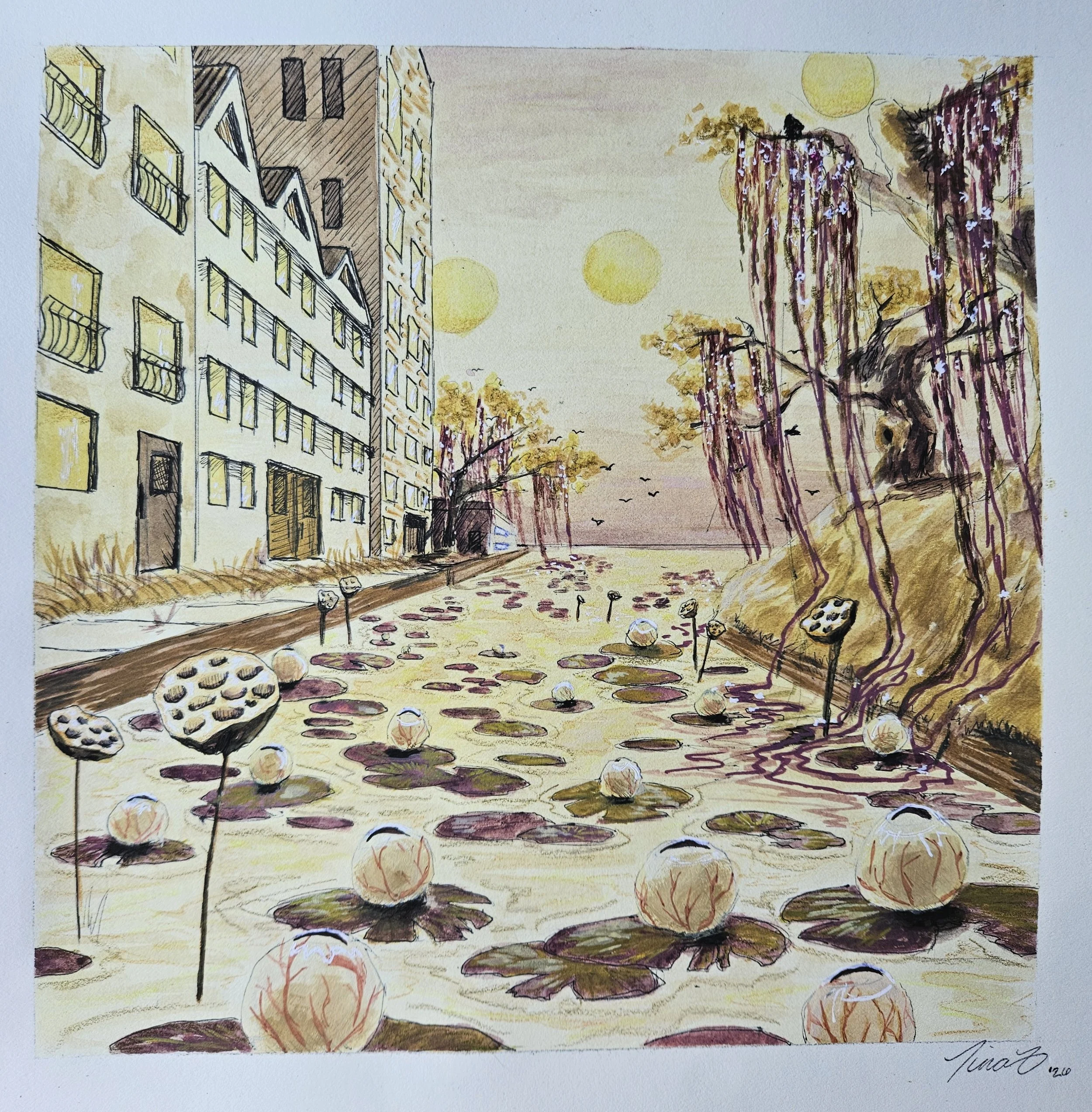 Eyeball River 10x10