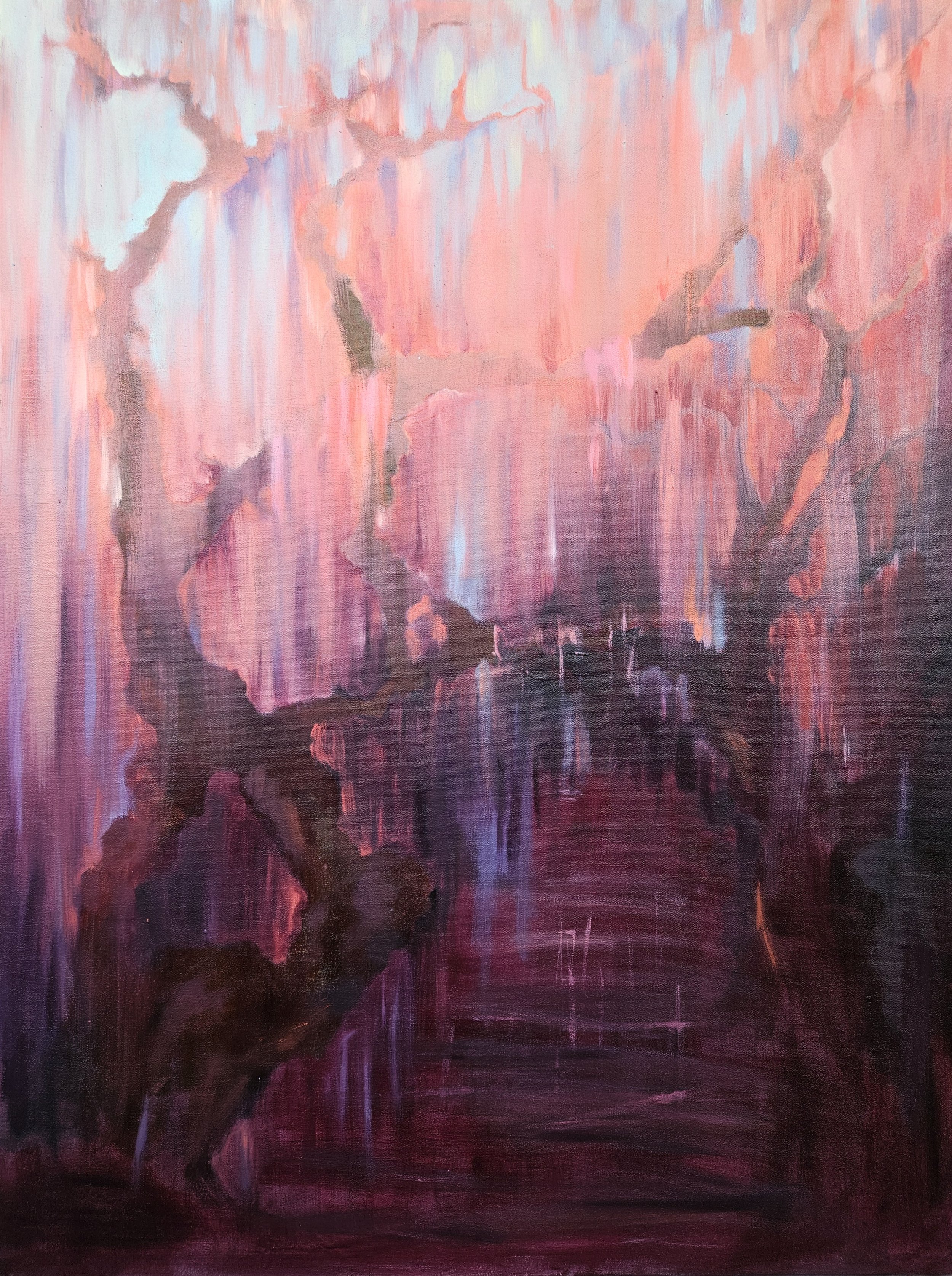 Drippy Landscape 24x36