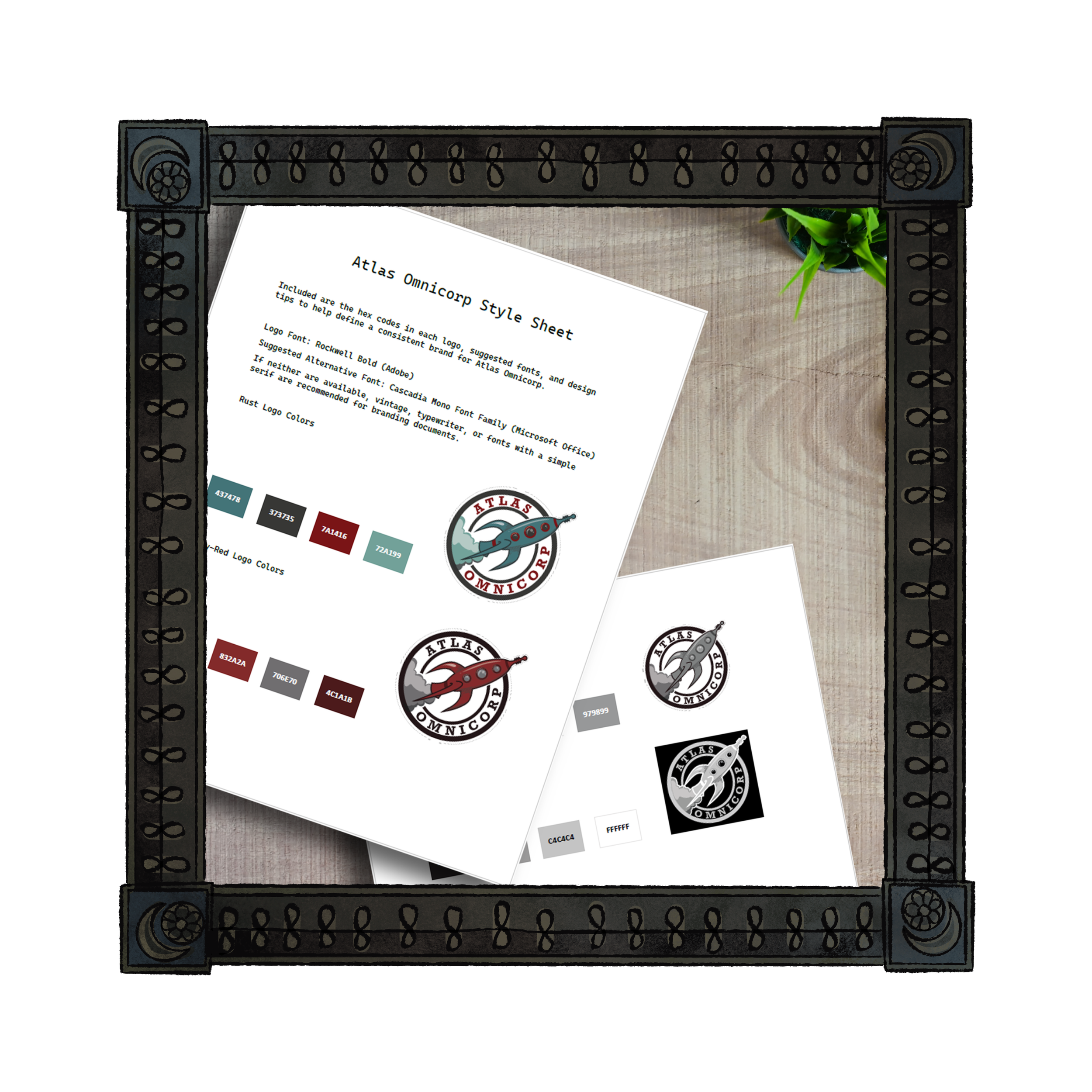 brand guide examples atlas omnicorp