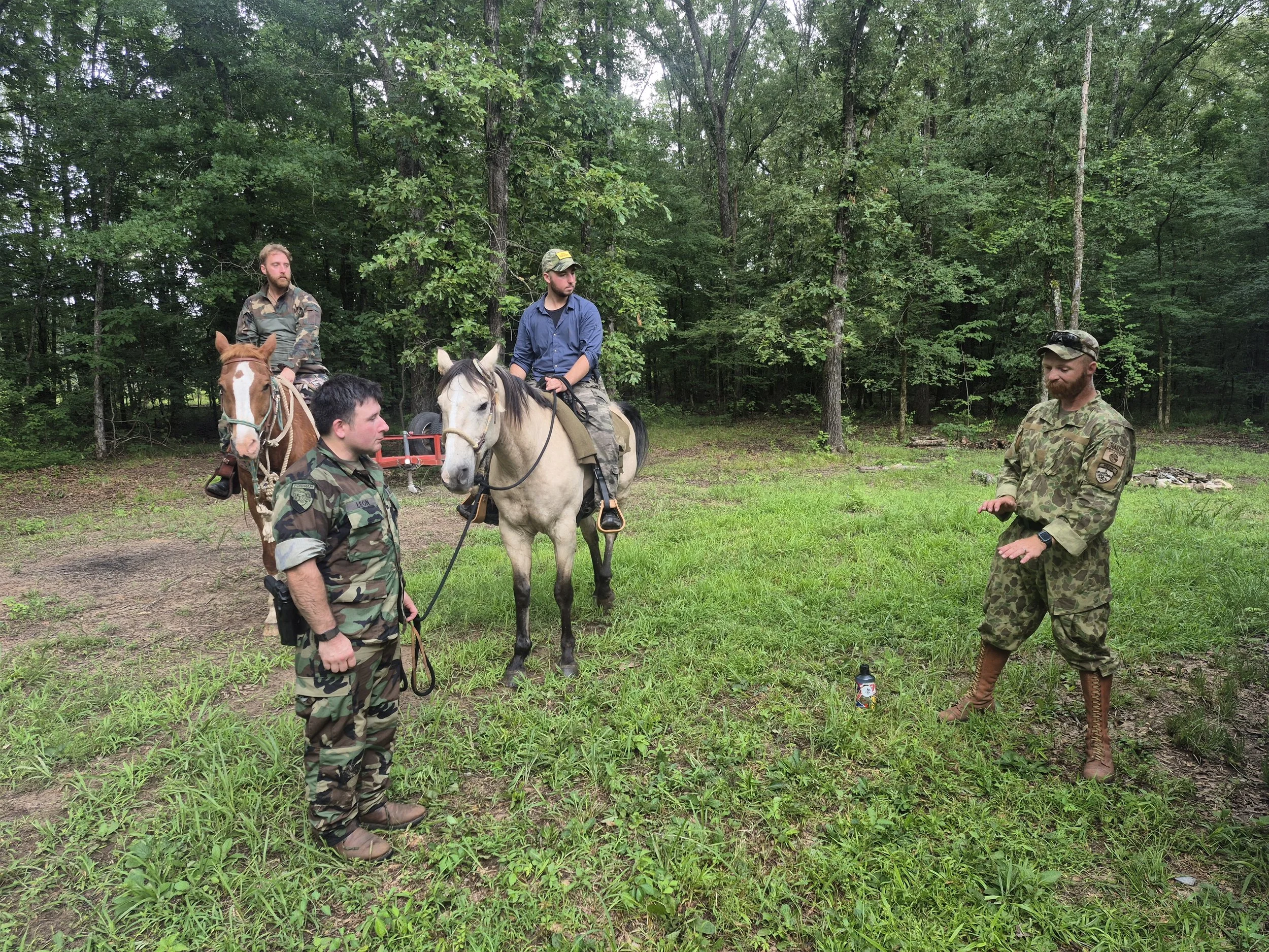 Horsemanship training.