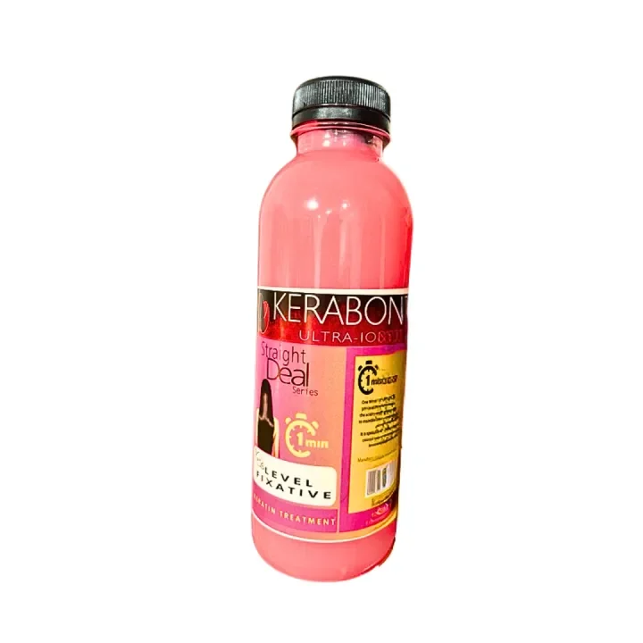 Kerabond Ultra Ionic Straight Deal Keratin Hair Treatment - One Minute Daily Use For Smooth, Straight Hair  500ml