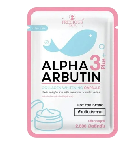 Precious Skin Alpha Arbutin 3+ Collagen Lotion Mix 10 Caps