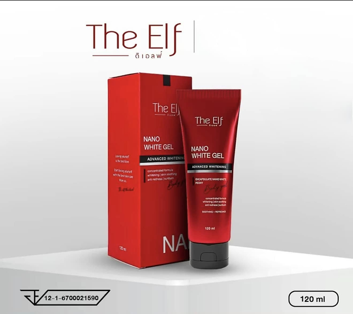 The Elf Nano White Gel Advanced Whitening Body Gel 120ml