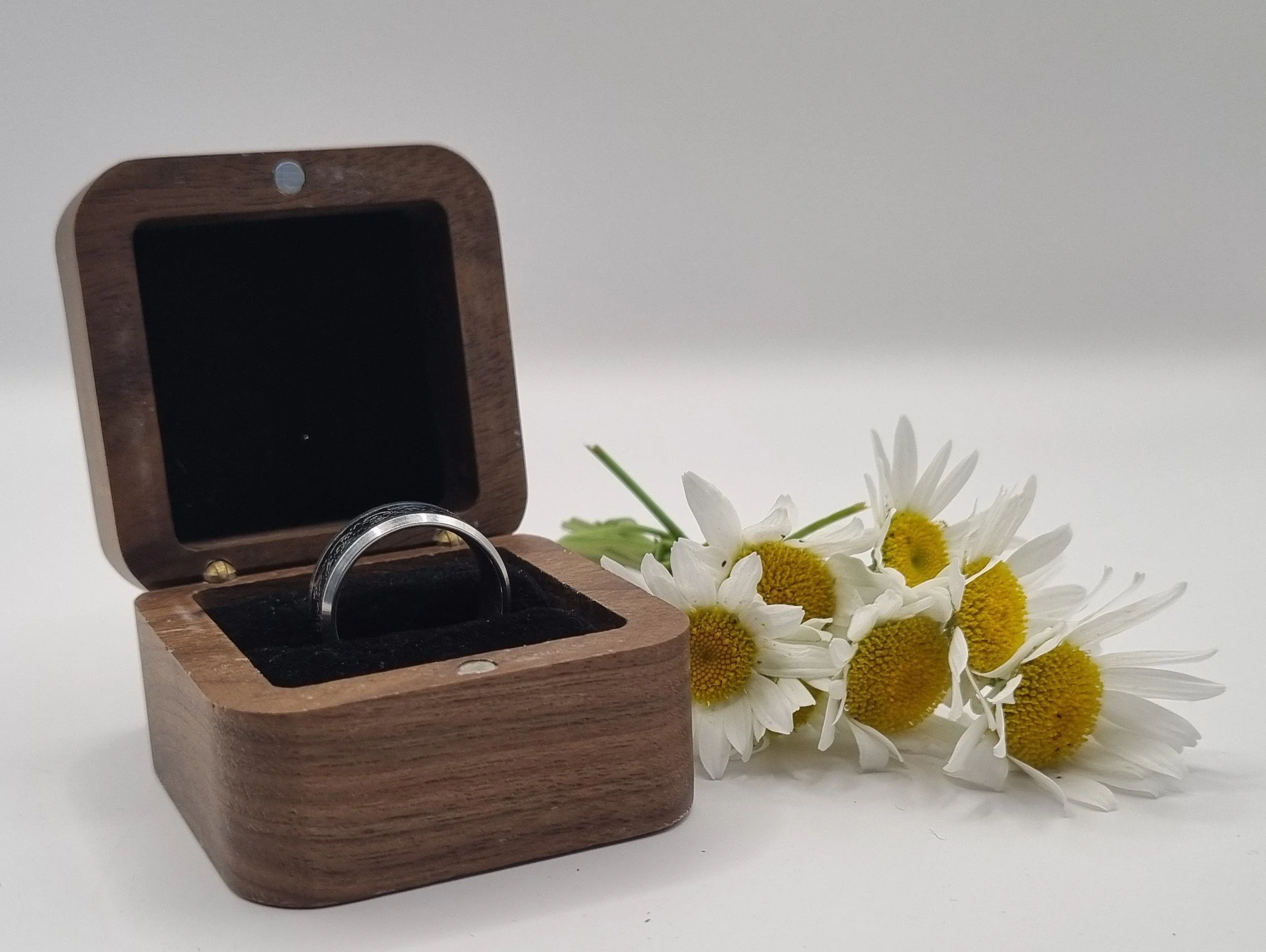 Personalised Wooden Ring Boxes