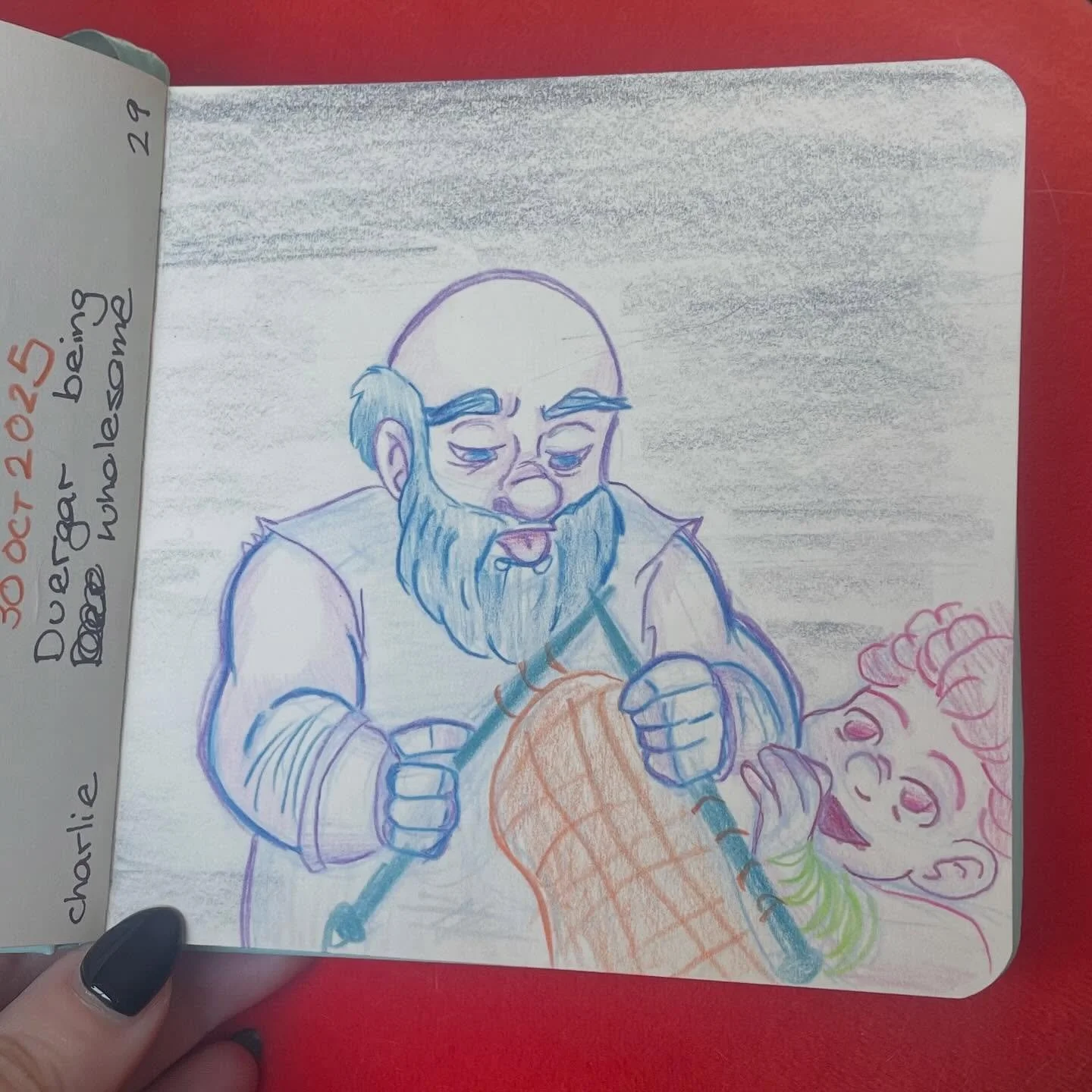 Dueregar being wholesome! Suggestion from @charlie_cc_curnow for my October prompts!

I now have a Patreon! Follow along there for behind the scenes posts and get access to my mail club! Link in bio!