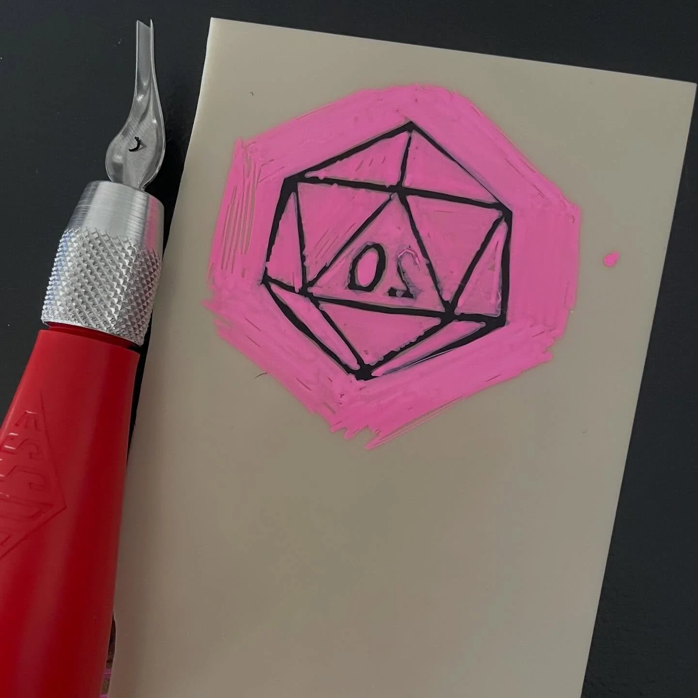 Some pics of today&rsquo;s Lino cuts! Thinking of doing some portraits soon, but I want to buy another set of cutters soon.