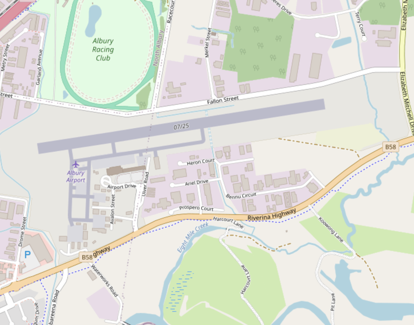Albury Map.png