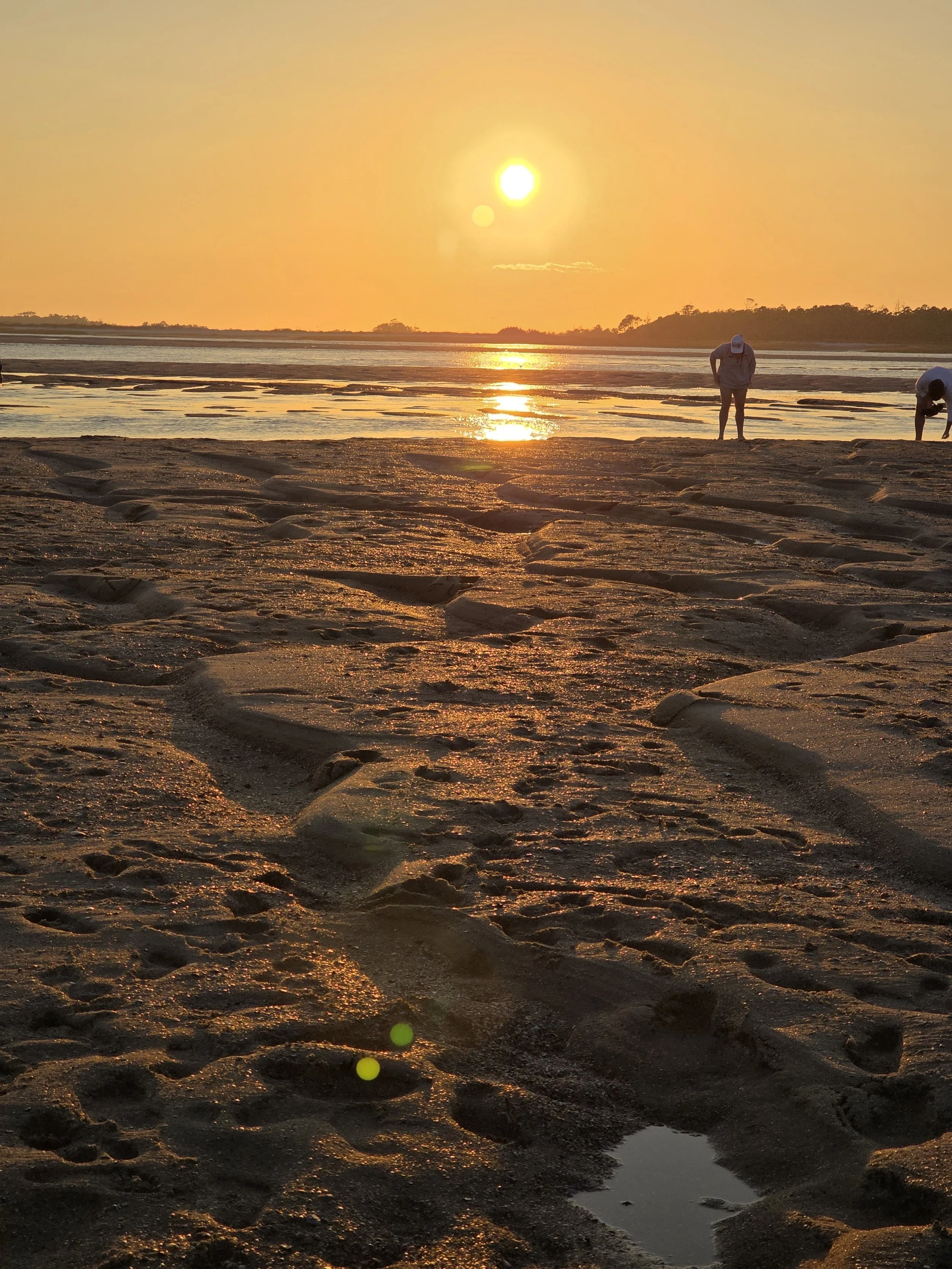 Tybee Island at sunset