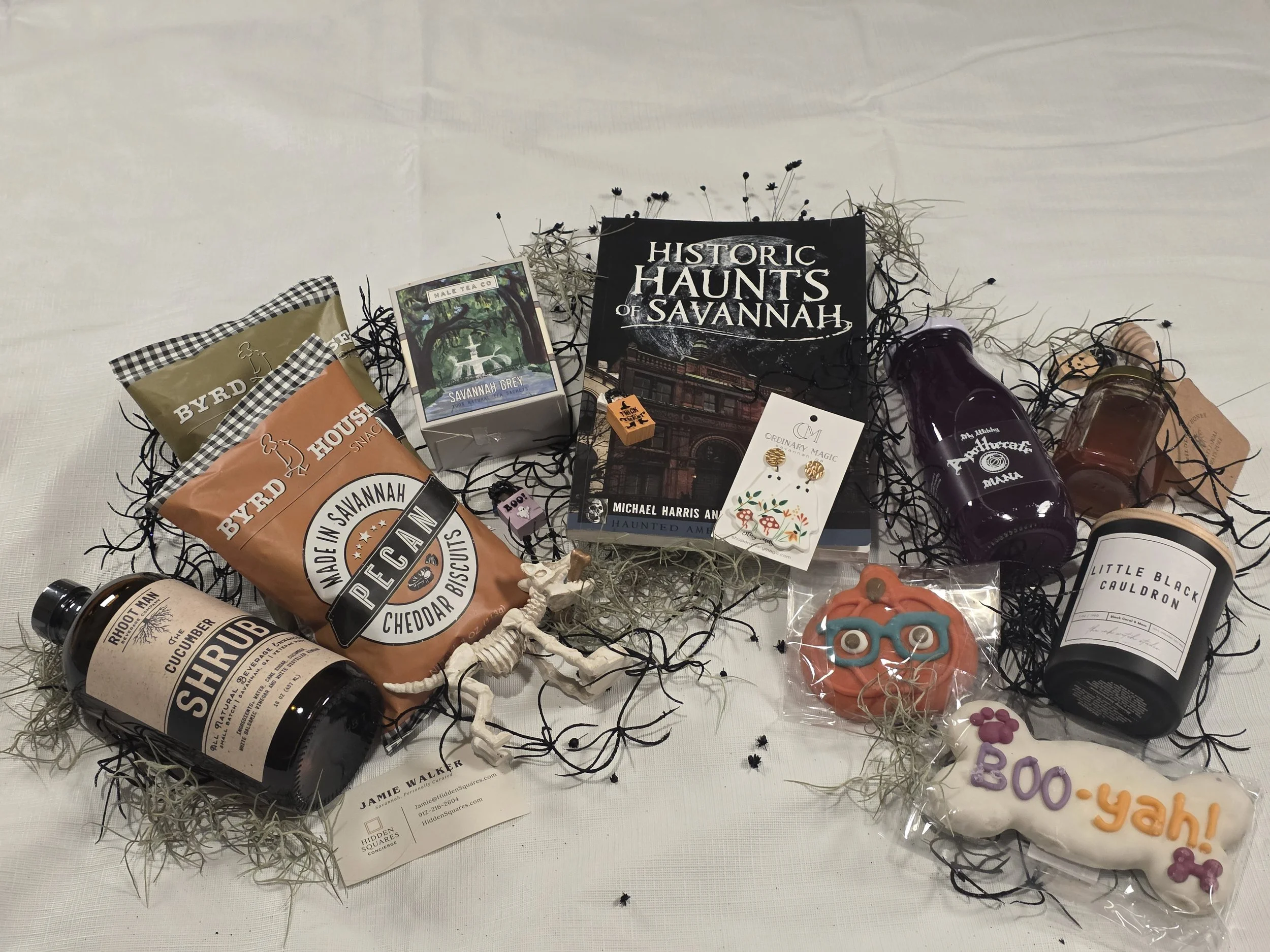 Gift basket donated to Wag-o-ween 2025
