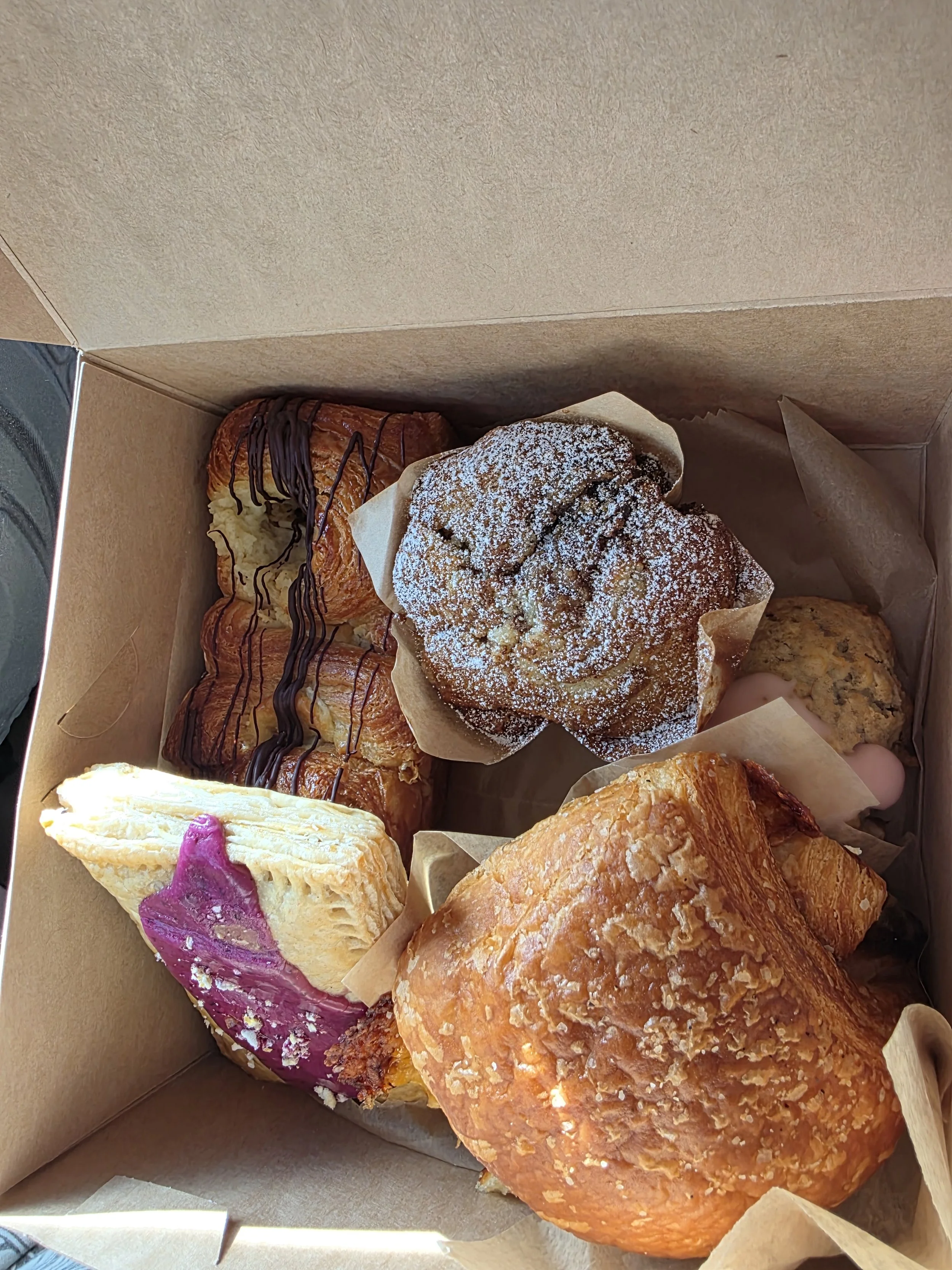 A box of pastries 