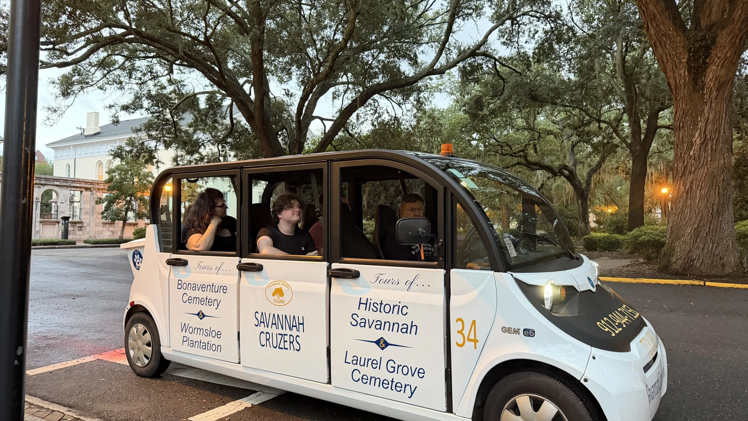 Savannah Cruzers electric car